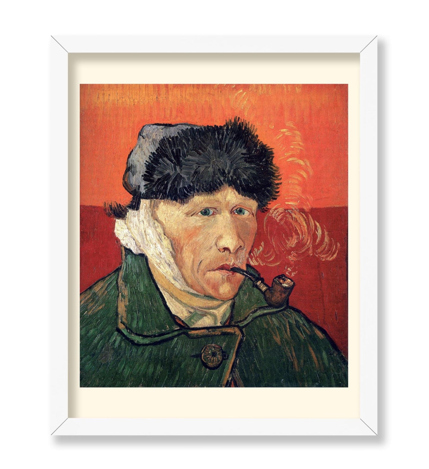 Van Gogh - Self-Portrait with Bandaged Ear and Pipe