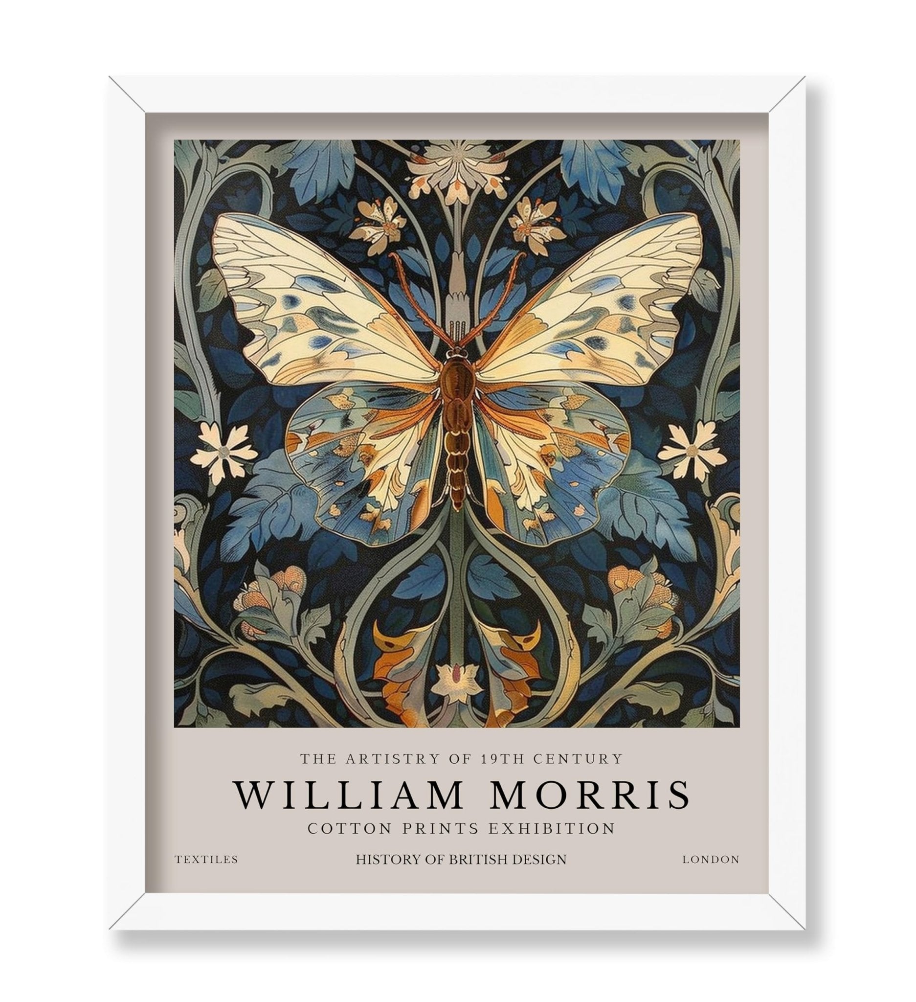 William Morris - Butterfly No7