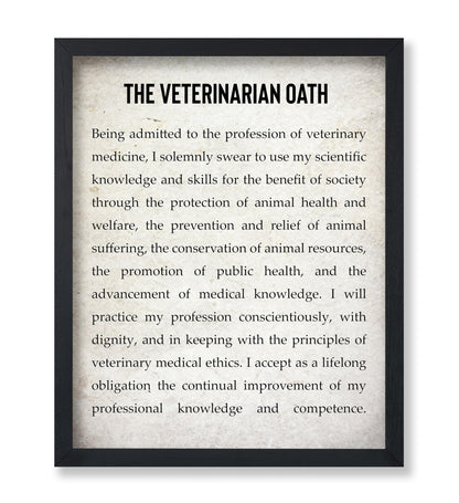 The Veterinarian Oath