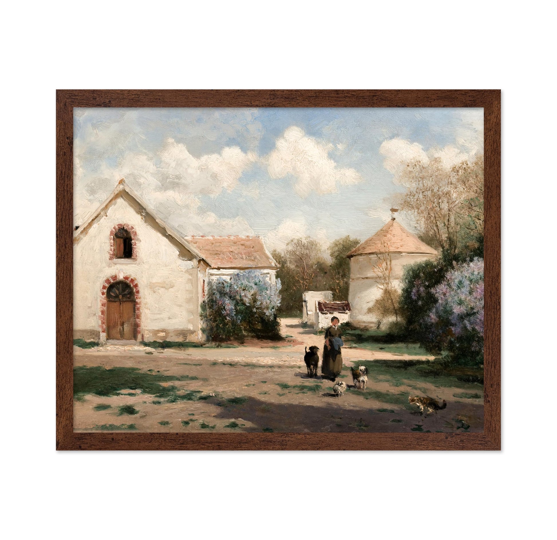 Scenery outside Paris