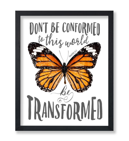 Don't be Conformed
