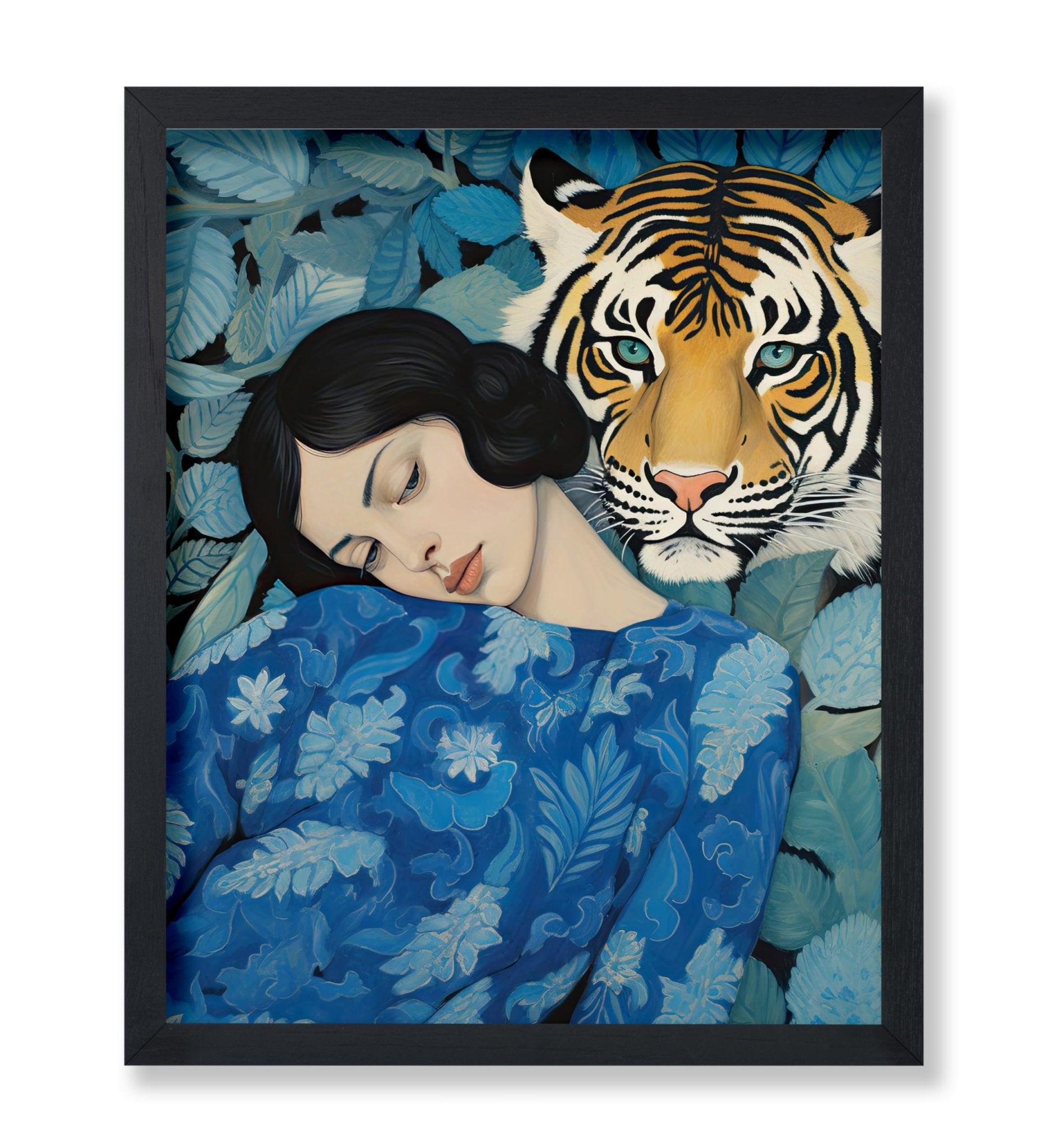 Woman With A Tiger No2