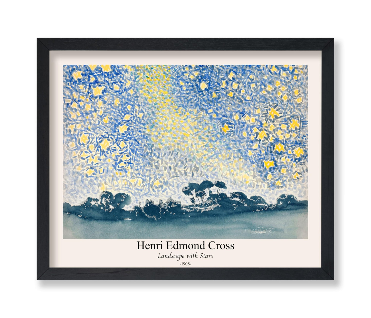 Henri Edmond Cross - Landscape with Stars