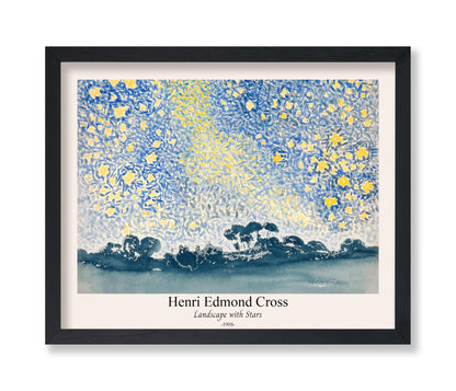 Henri Edmond Cross - Landscape with Stars