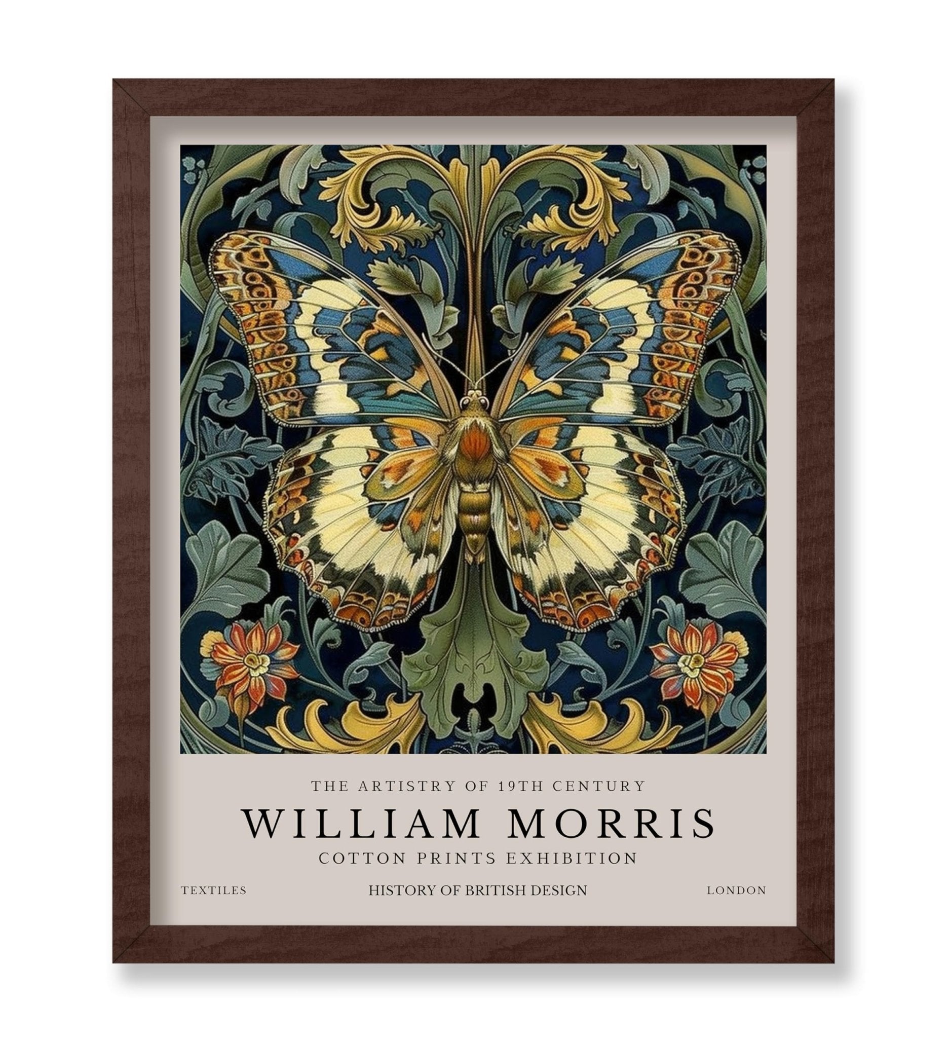 William Morris - Butterfly No3