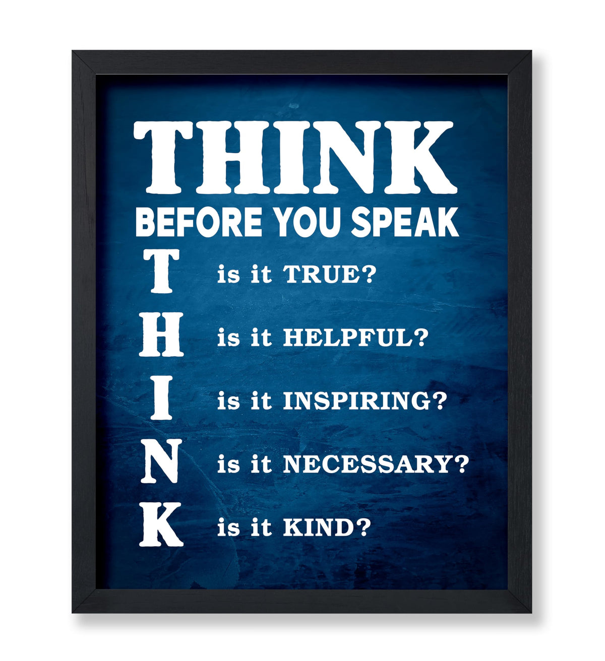 Think Before You Speak No1