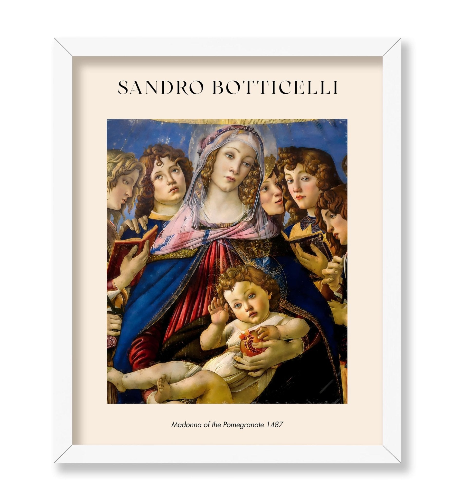 Sandro Botticelli - Madonna of the Pomegranate