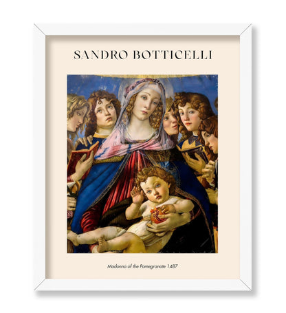 Sandro Botticelli - Madonna of the Pomegranate