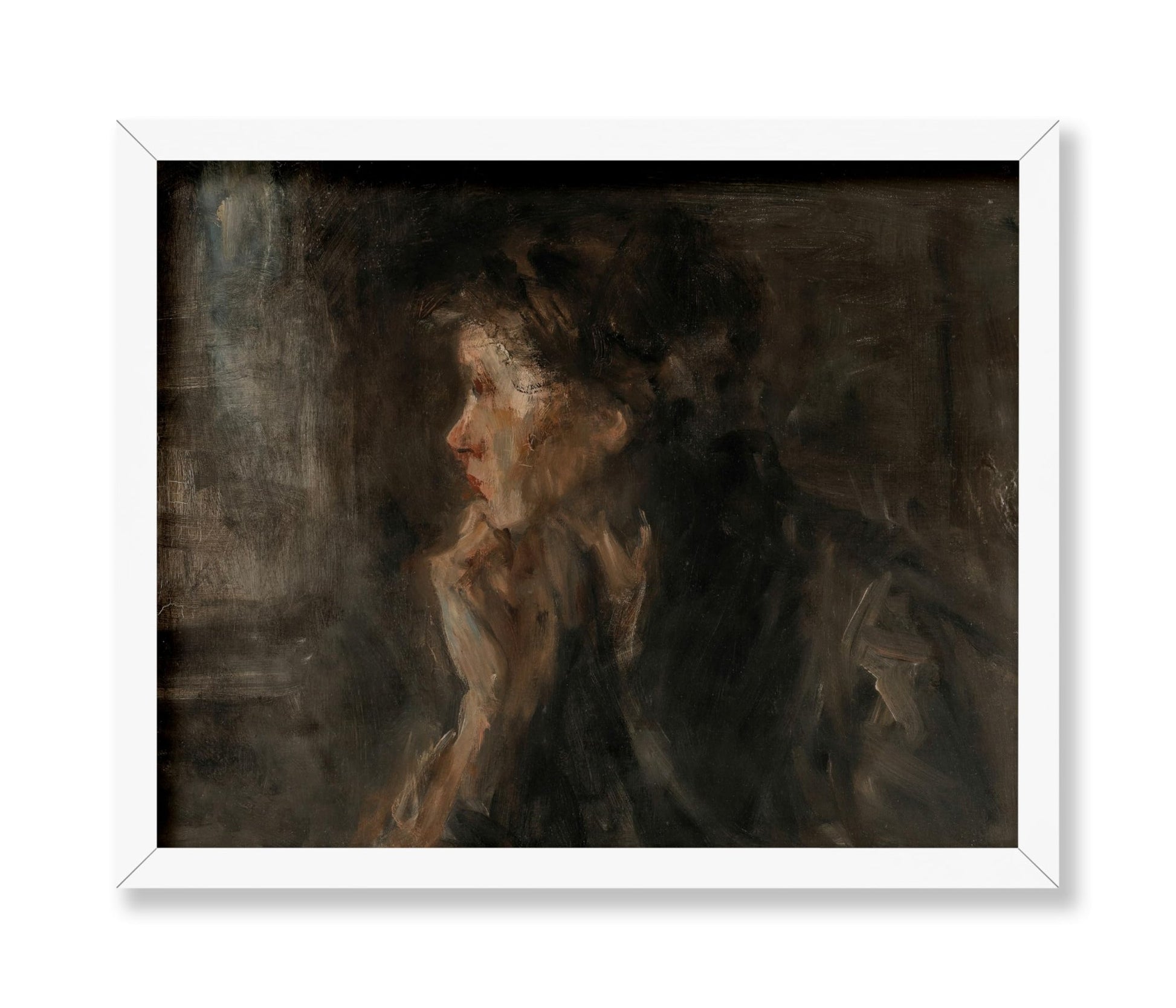 Jozef Israels - Meditation