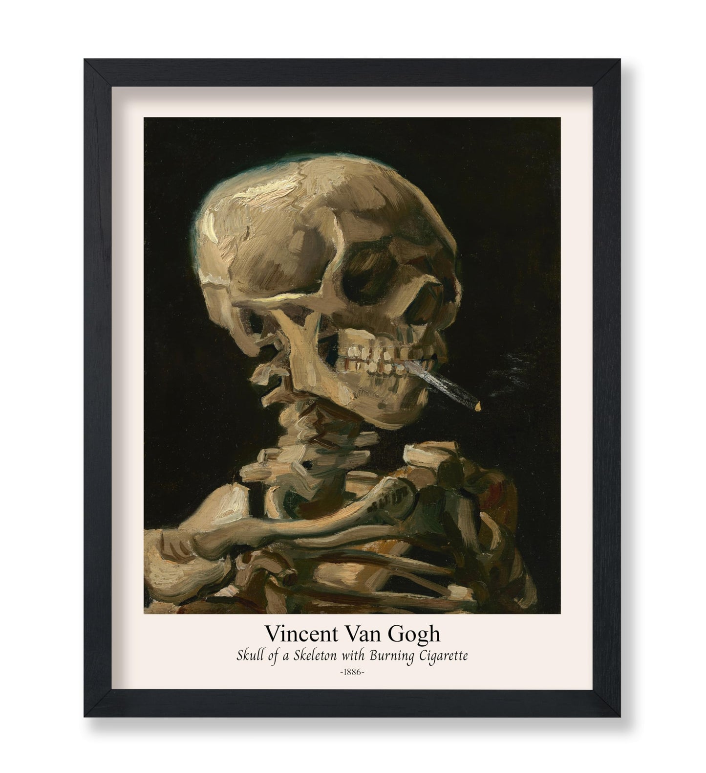 Van Gogh - Skull of a Skeleton No1