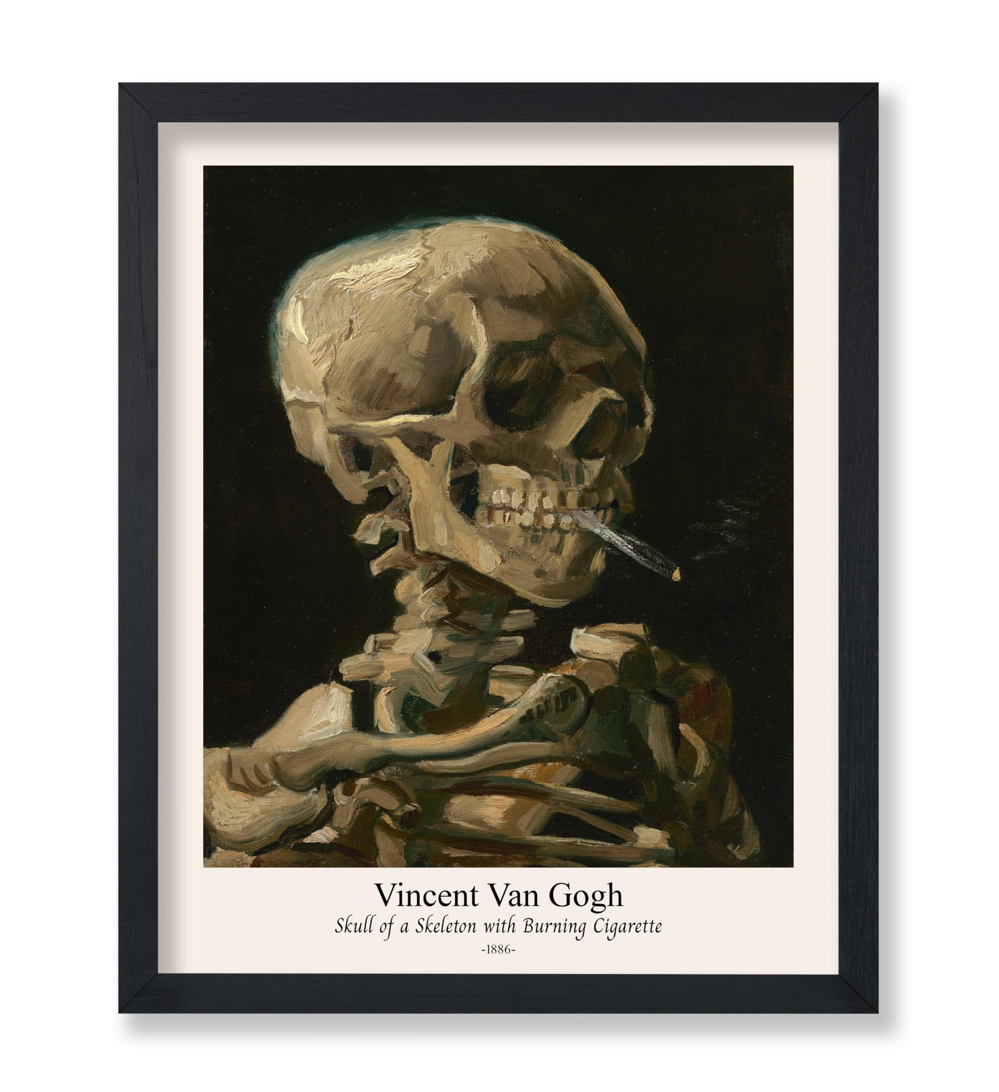 Van Gogh - Skull of a Skeleton No1