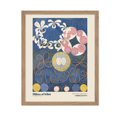 Hilma af Klimt - The Ten Largest - Childhood No1