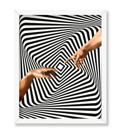 Hands Optical Illusion