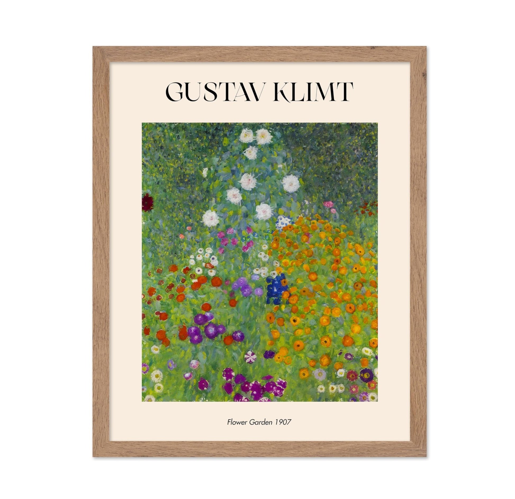 Gustav Klimt - Flower Garden