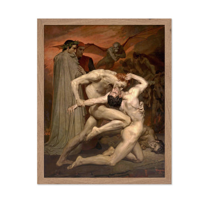 Dante and Virgil In Hell