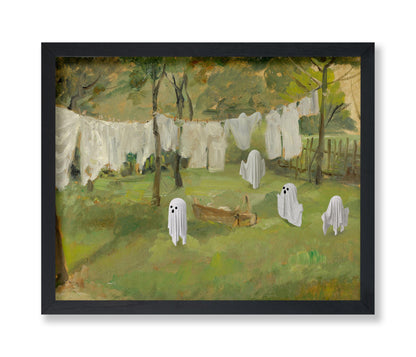 Ghosts at Laundry Line