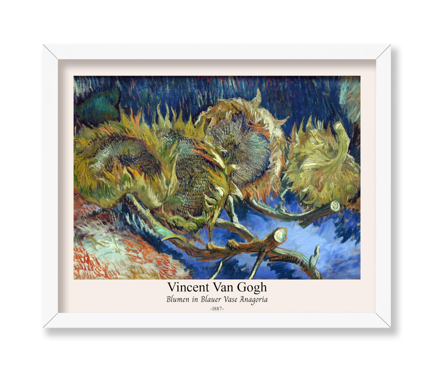 Van Gogh - Blumen in Bauer Vase Anagoria