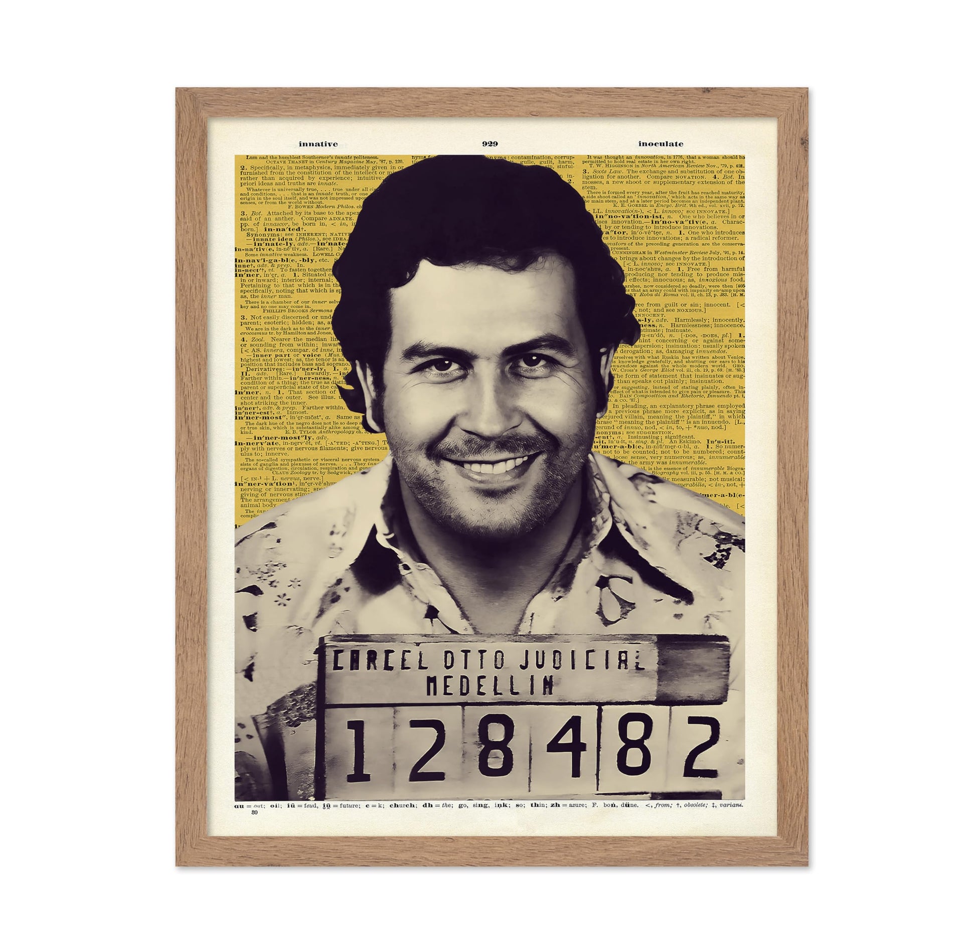Pablo Escobar Mugshot No3
