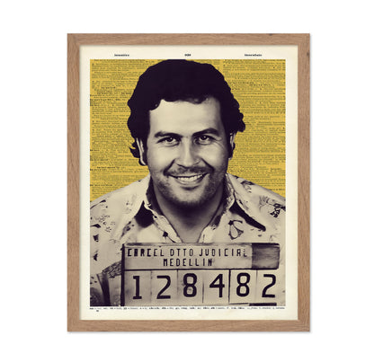 Pablo Escobar Mugshot No3