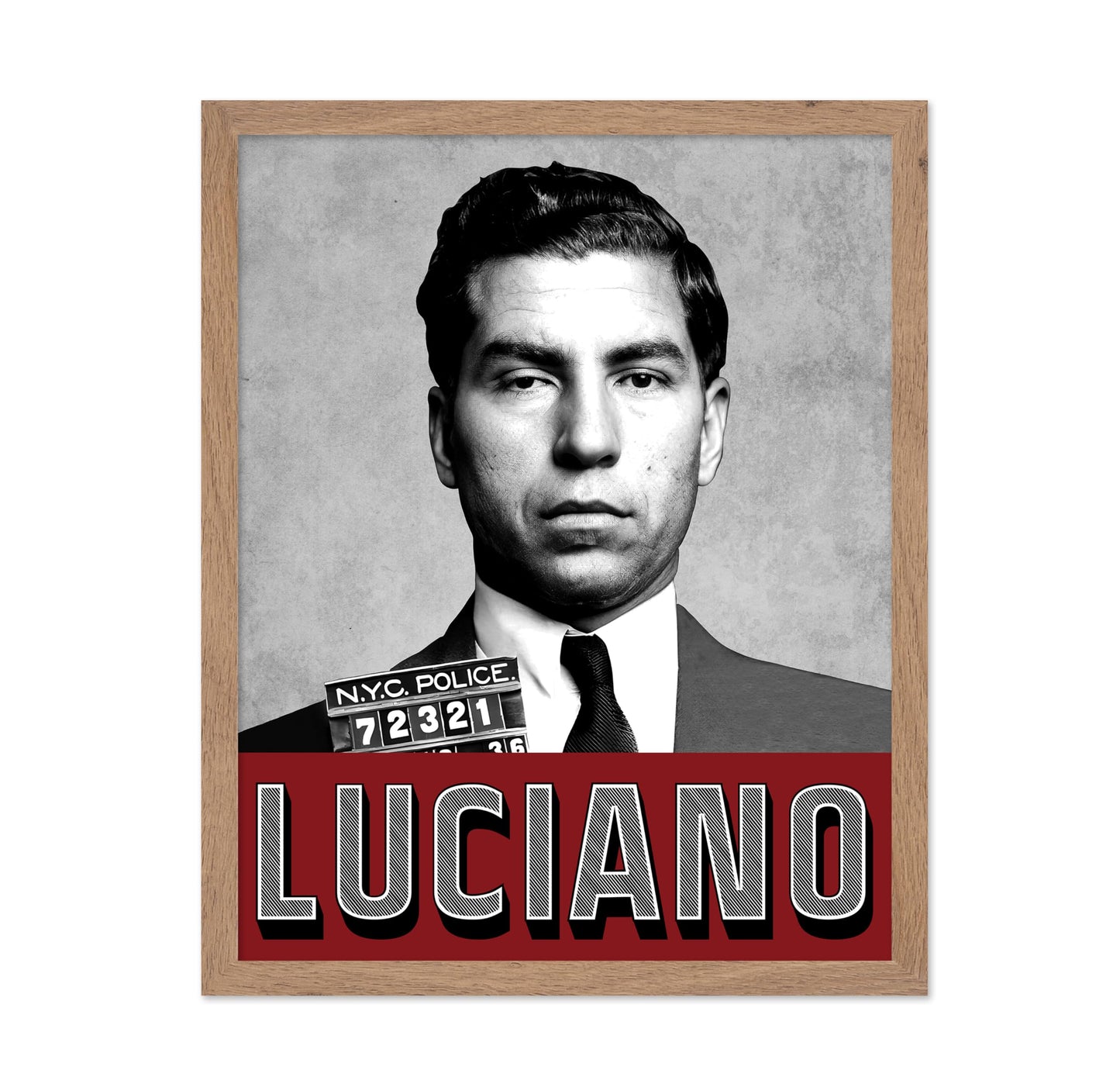 Lucky Luciano Portrait