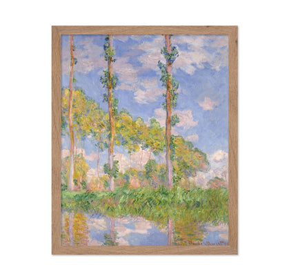 Claude Monet - Poplars in the Sun No2