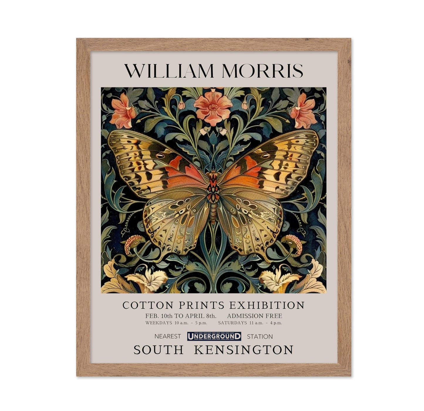 William Morris - Butterfly No5