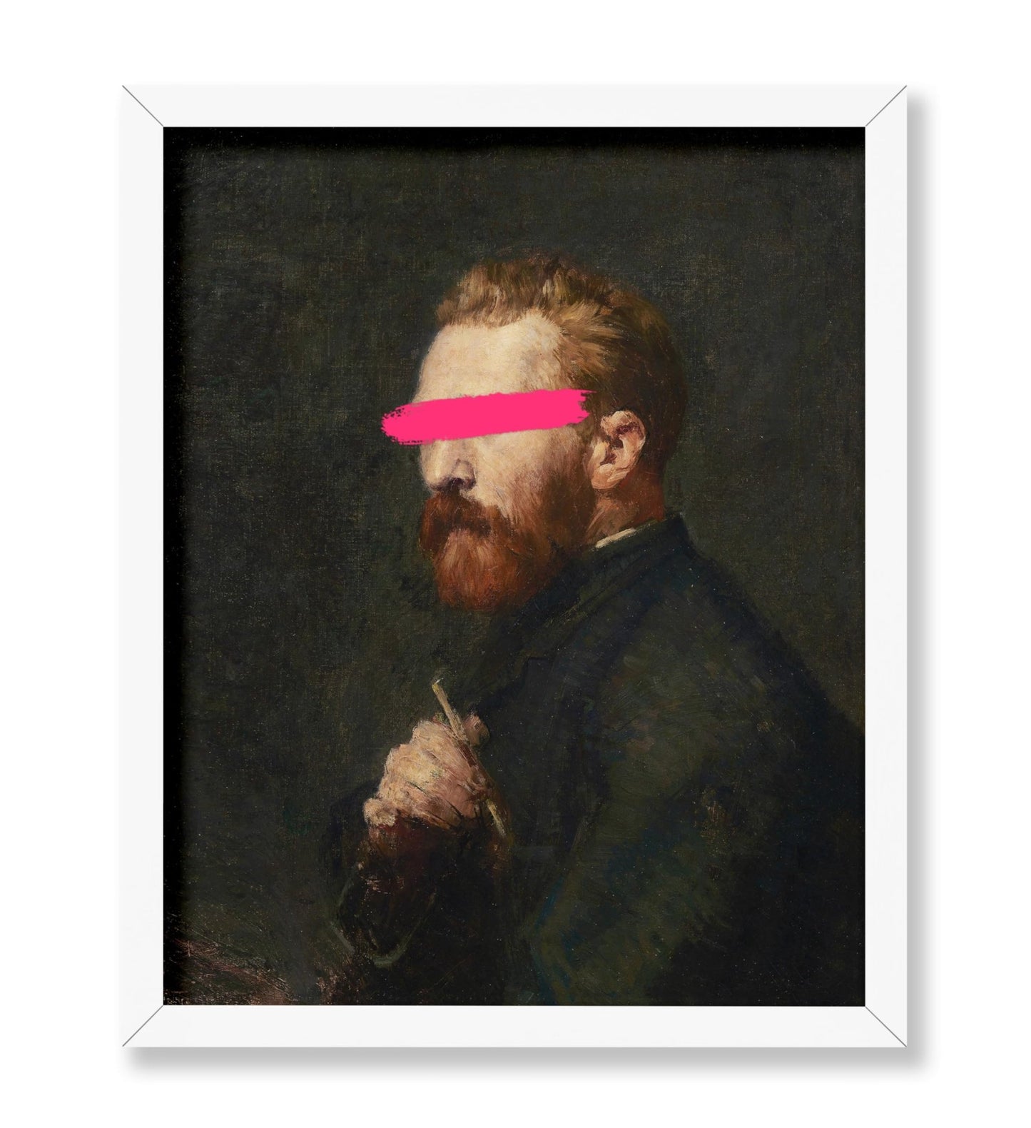 Altered Portrait of Van Gogh