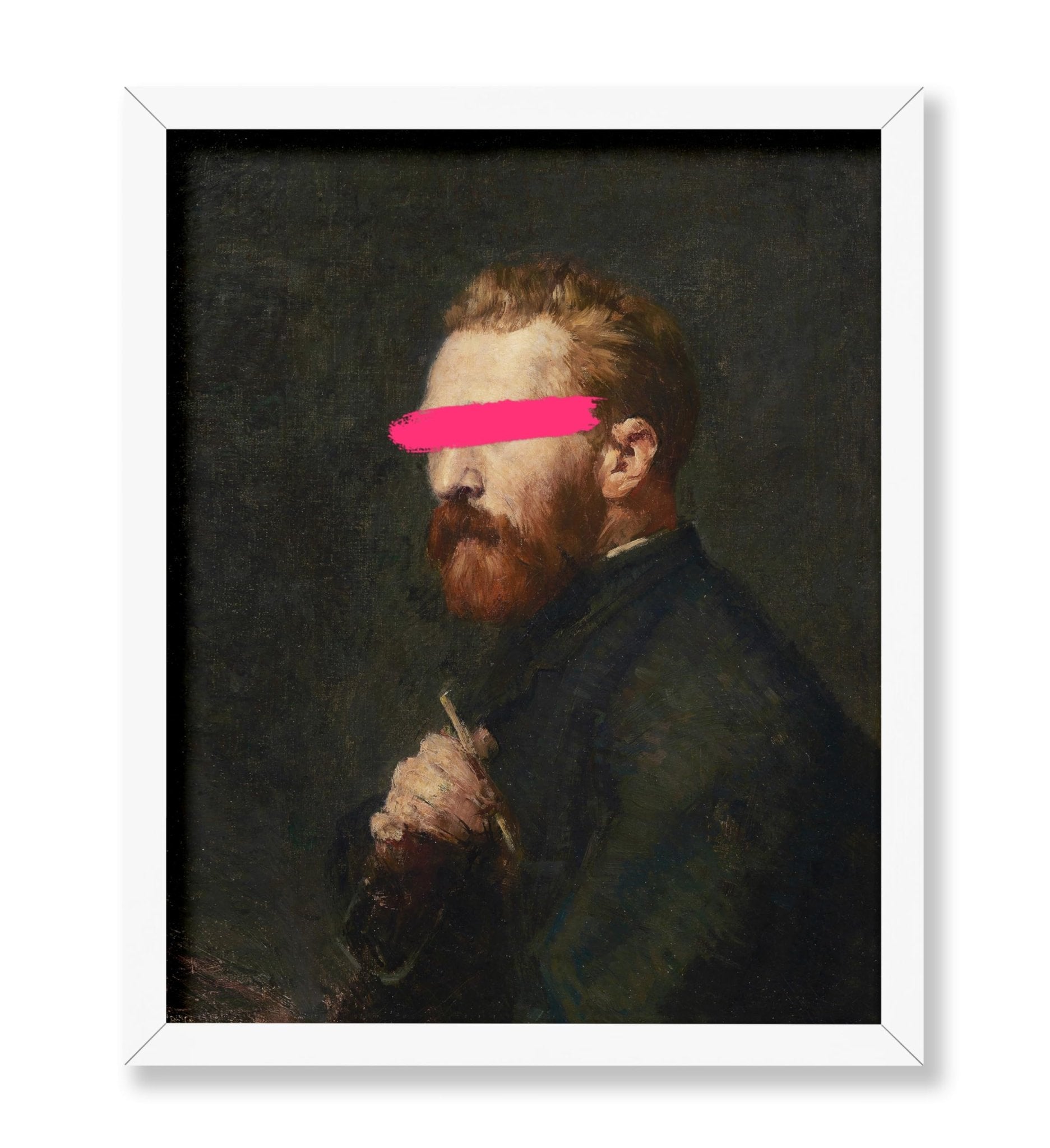 Altered Portrait of Van Gogh