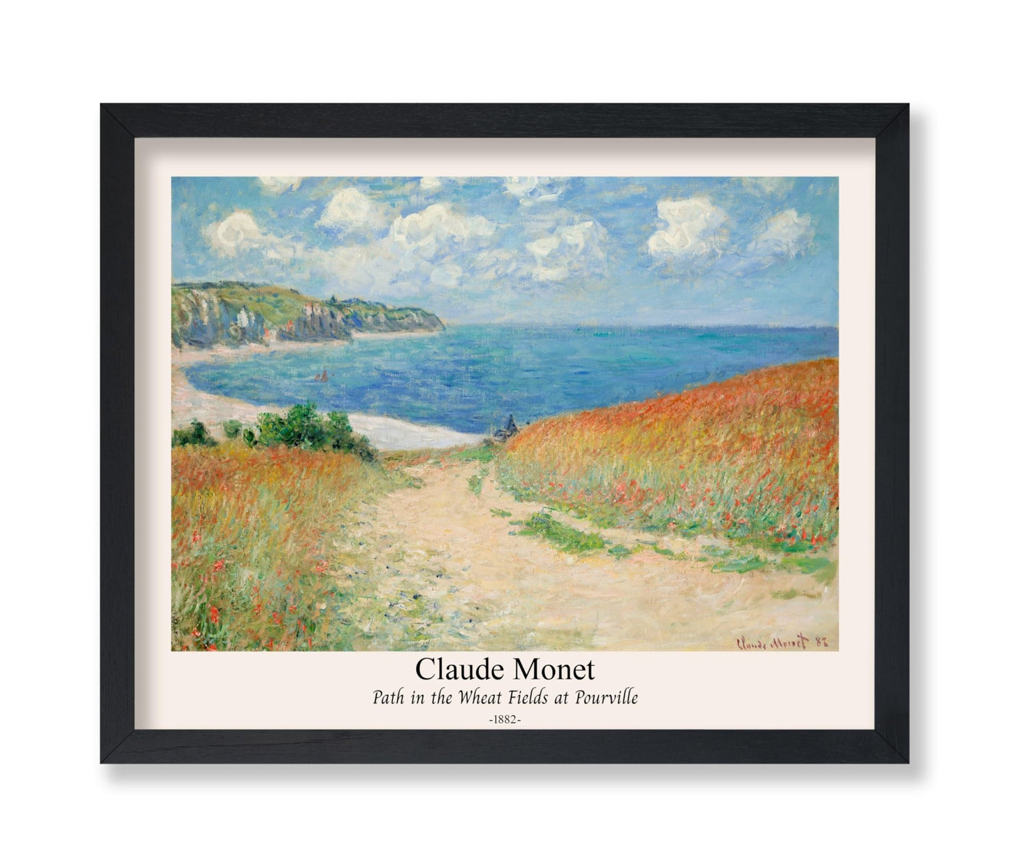 Claude Monet - Path in the Wheat Fields