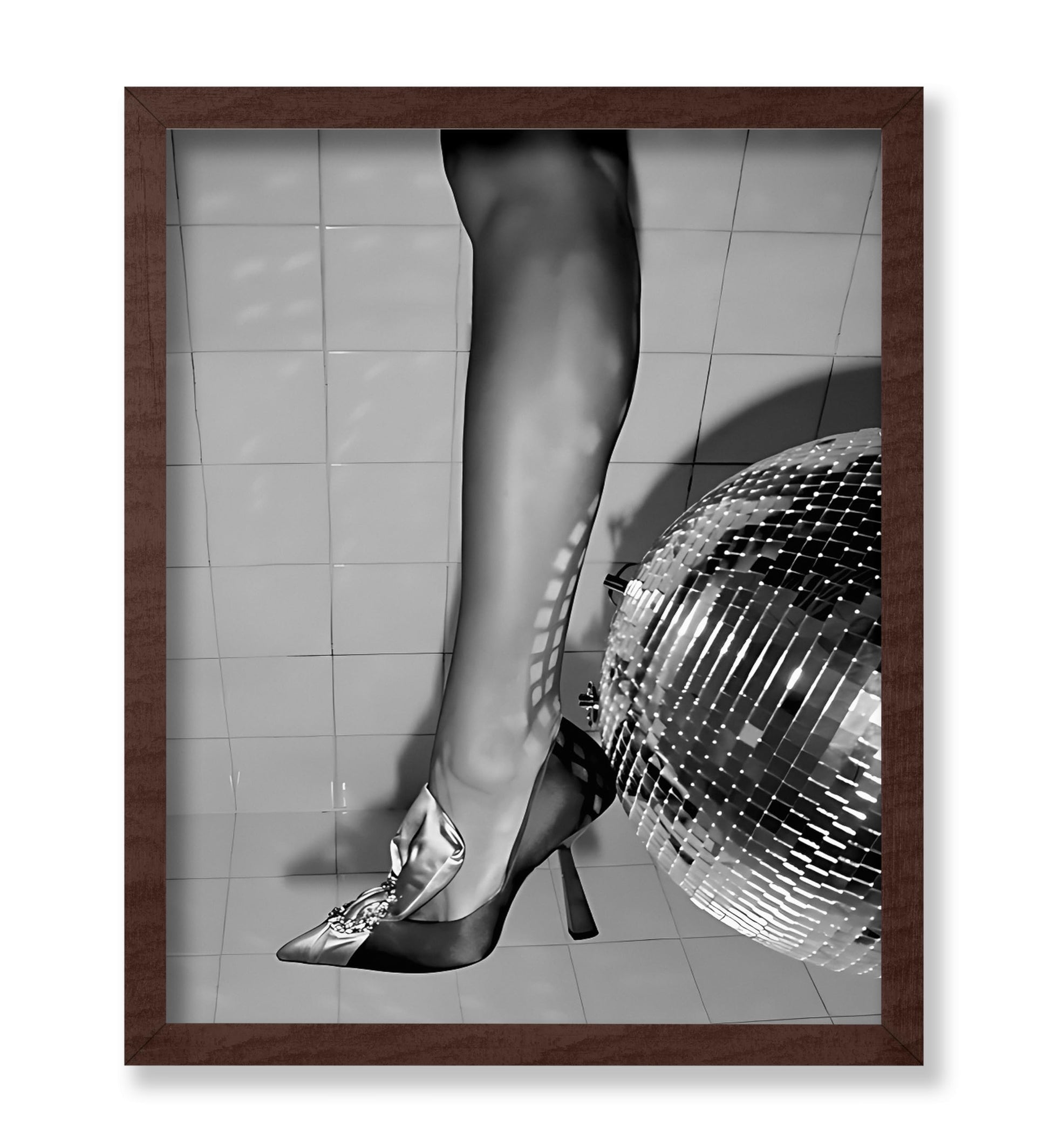 Heels & Disco Ball