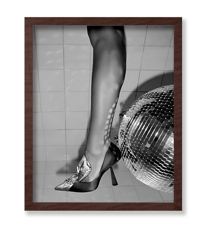 Heels & Disco Ball