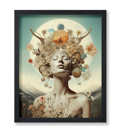 Trippy Woman Portrait No14