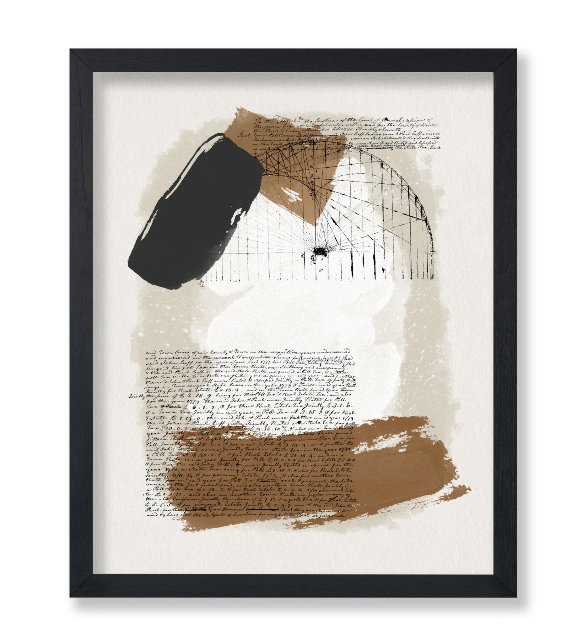 Abstract Written Message