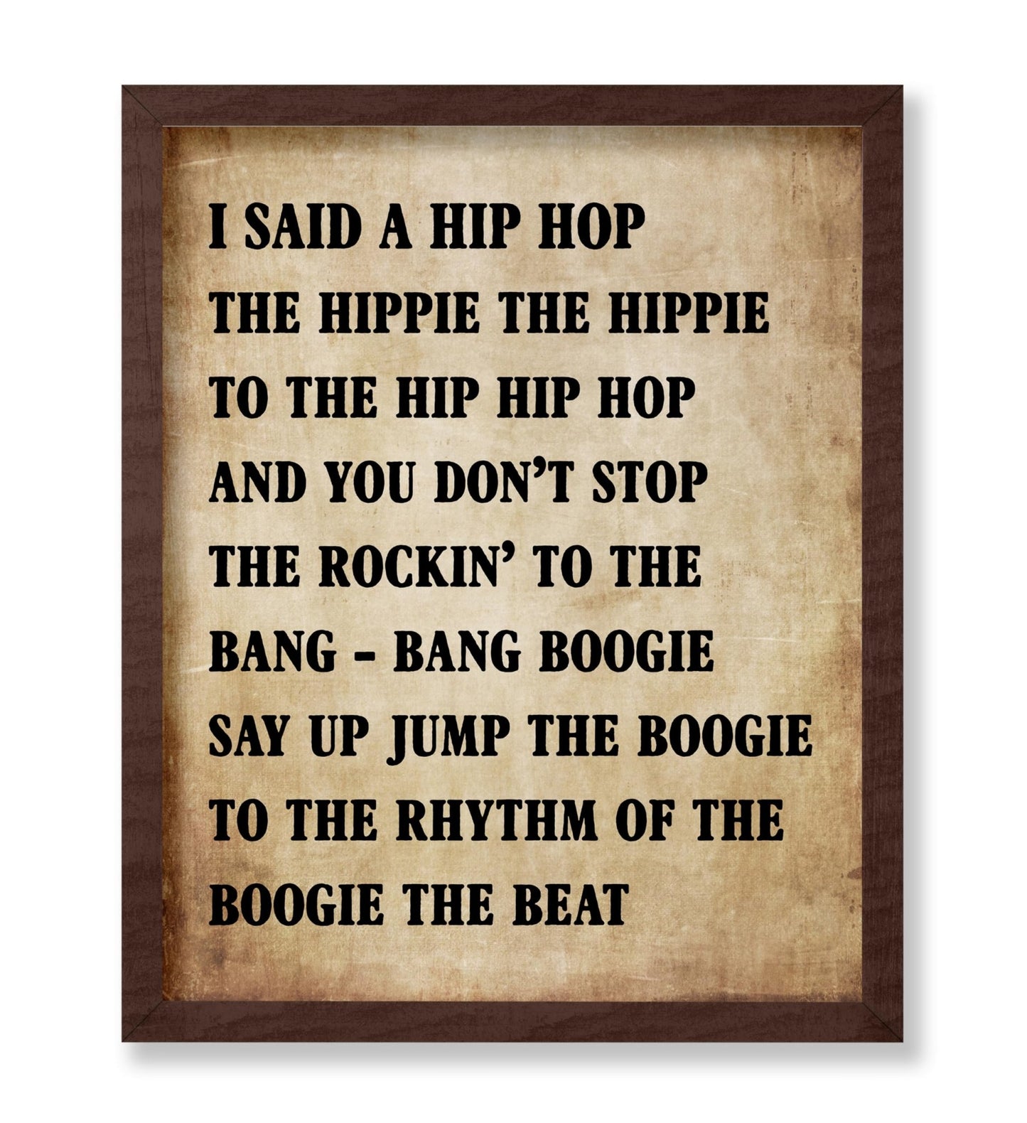 Rapper's Delight Lyric