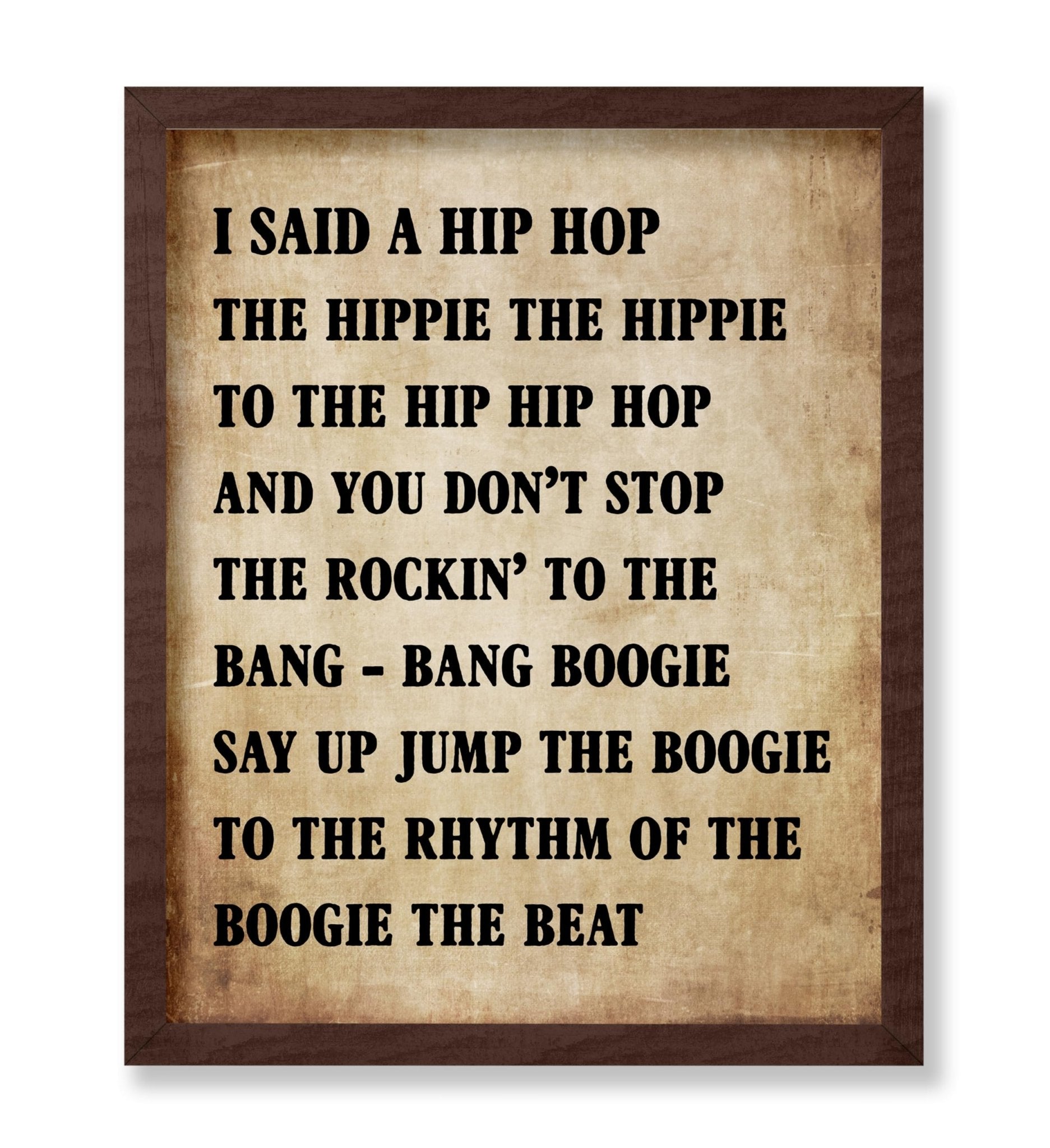 Rapper's Delight Lyric