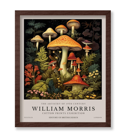 William Morris - Mushrooms No1
