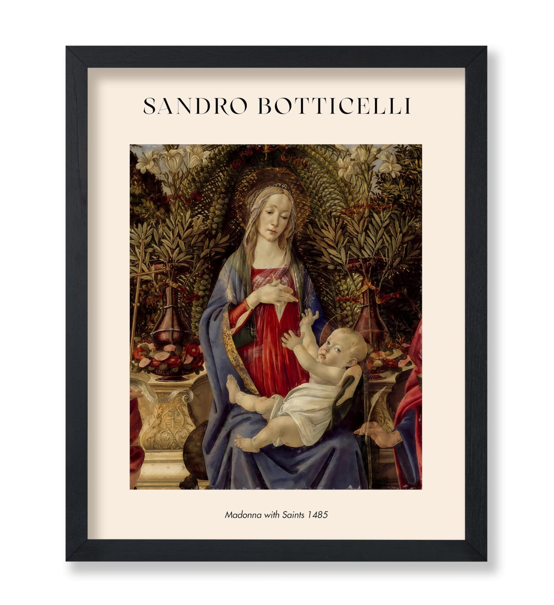 Sandro Botticelli - Madonna with Saints