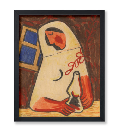 Mikulas Galanda - Sitting Woman