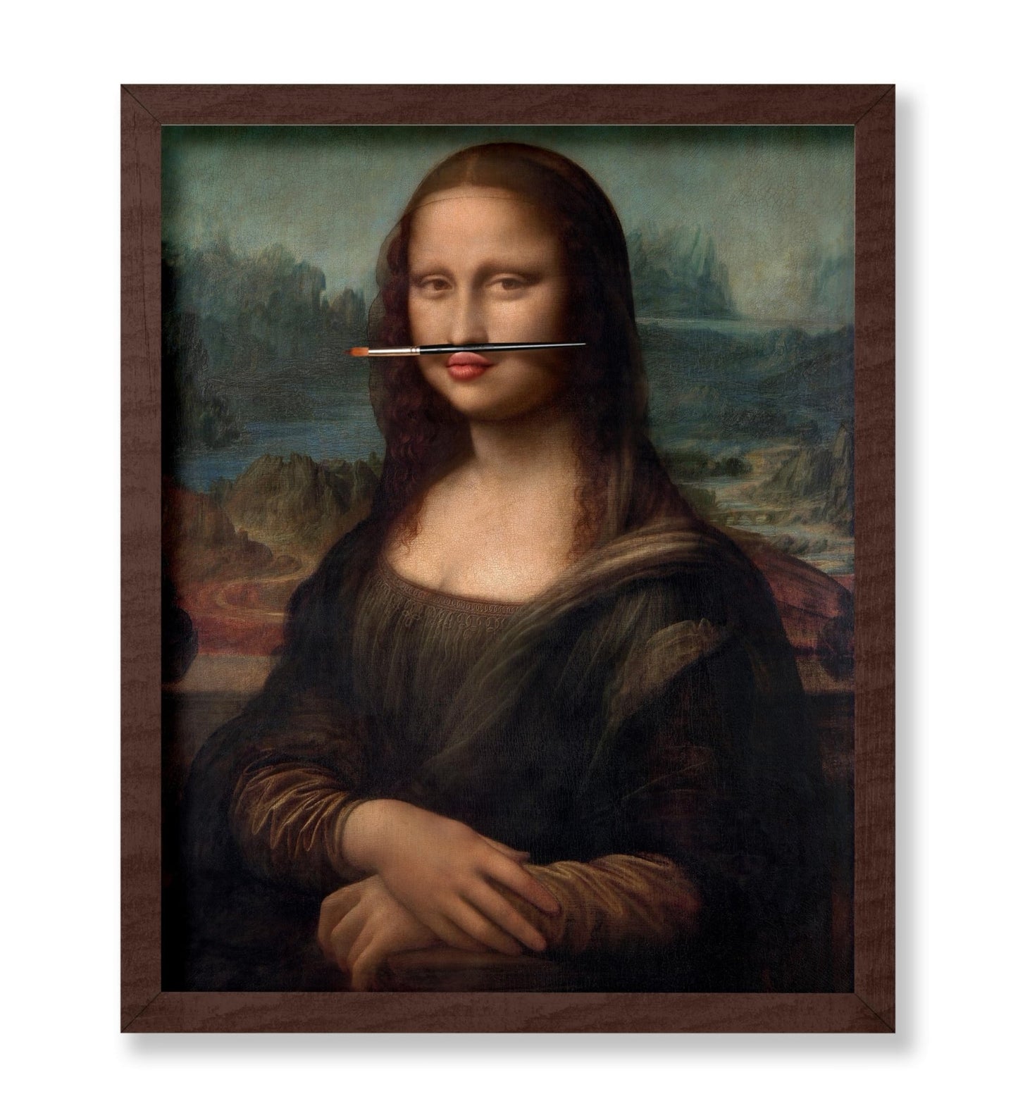 Altered Portrait of Mona Lisa No7