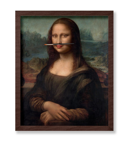 Altered Portrait of Mona Lisa No7