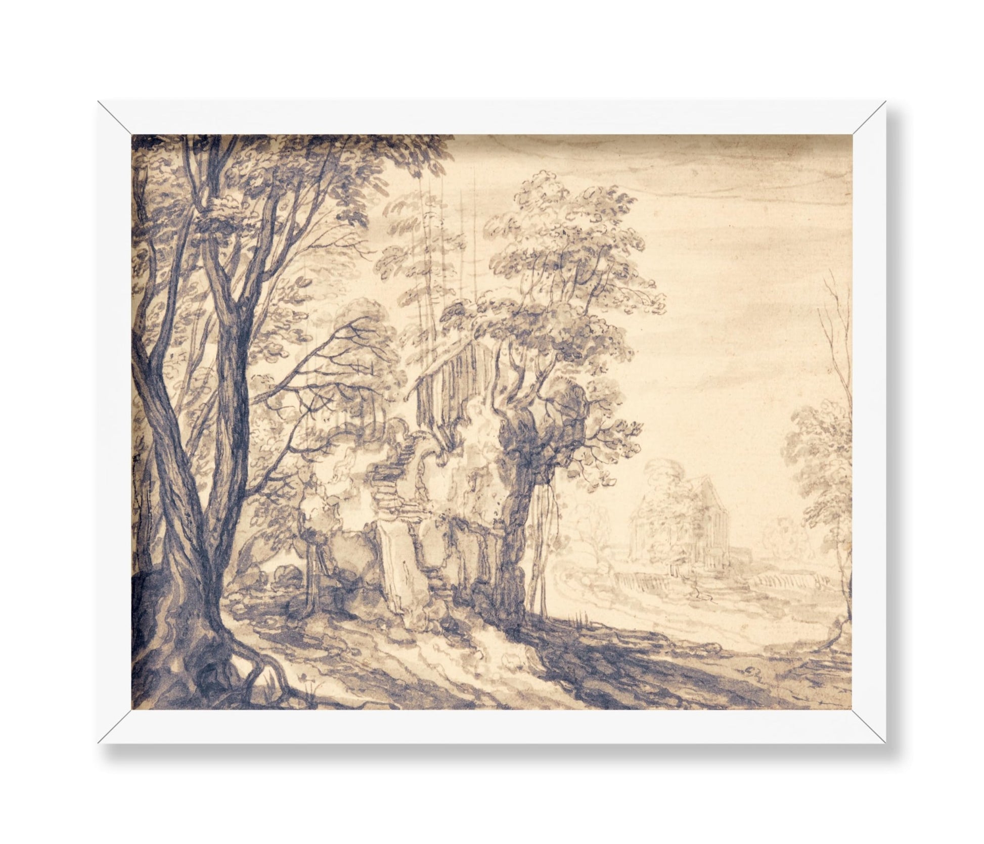 Forest Landscape Painting