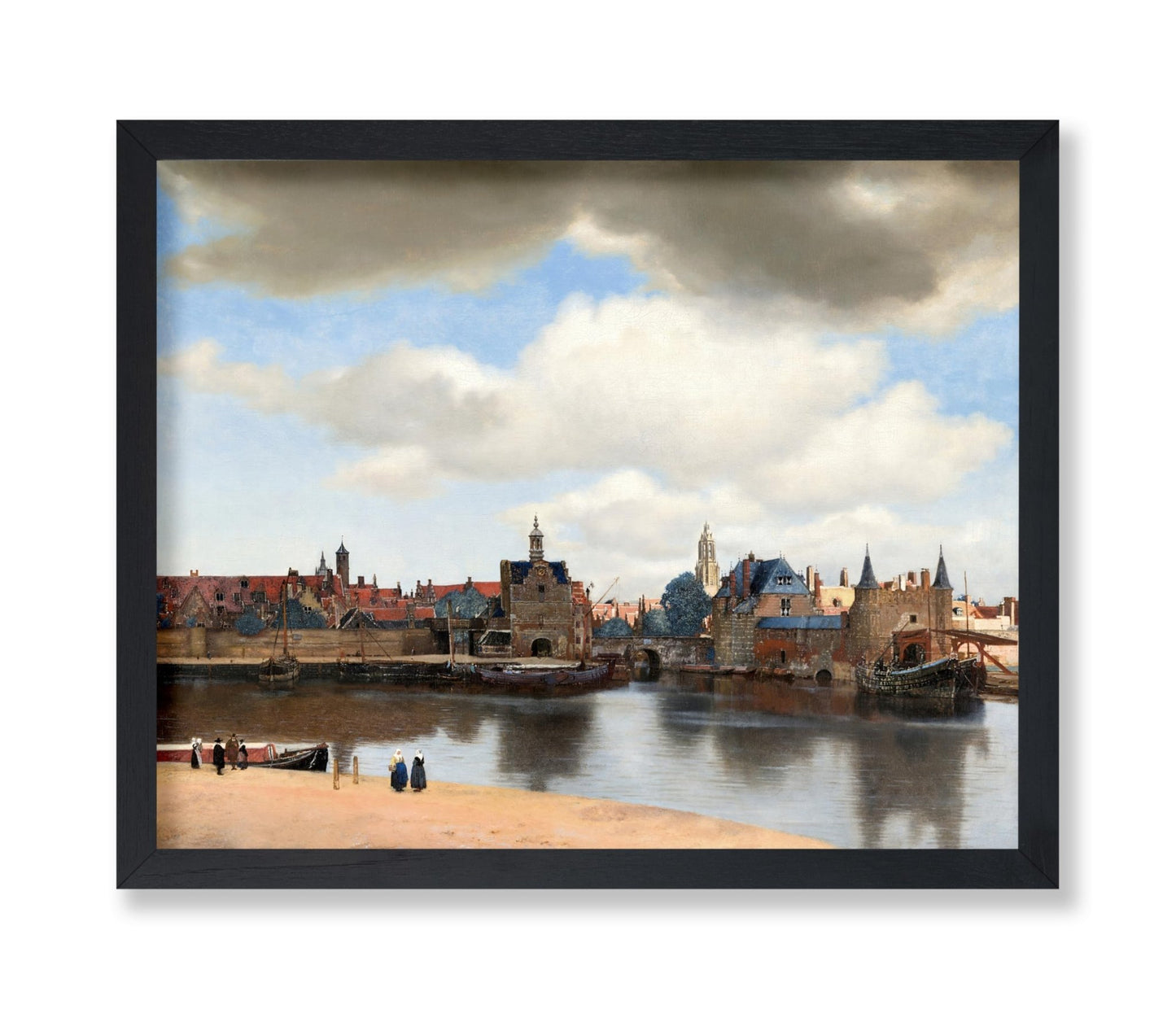 Johannes Vermeer - View of Delft No1
