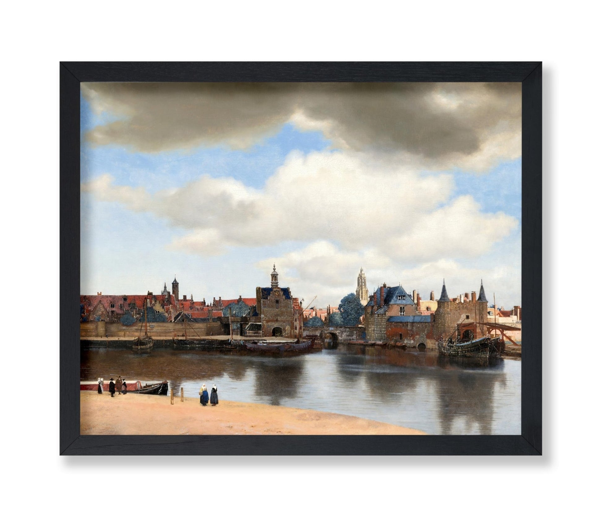 Johannes Vermeer - View of Delft No1