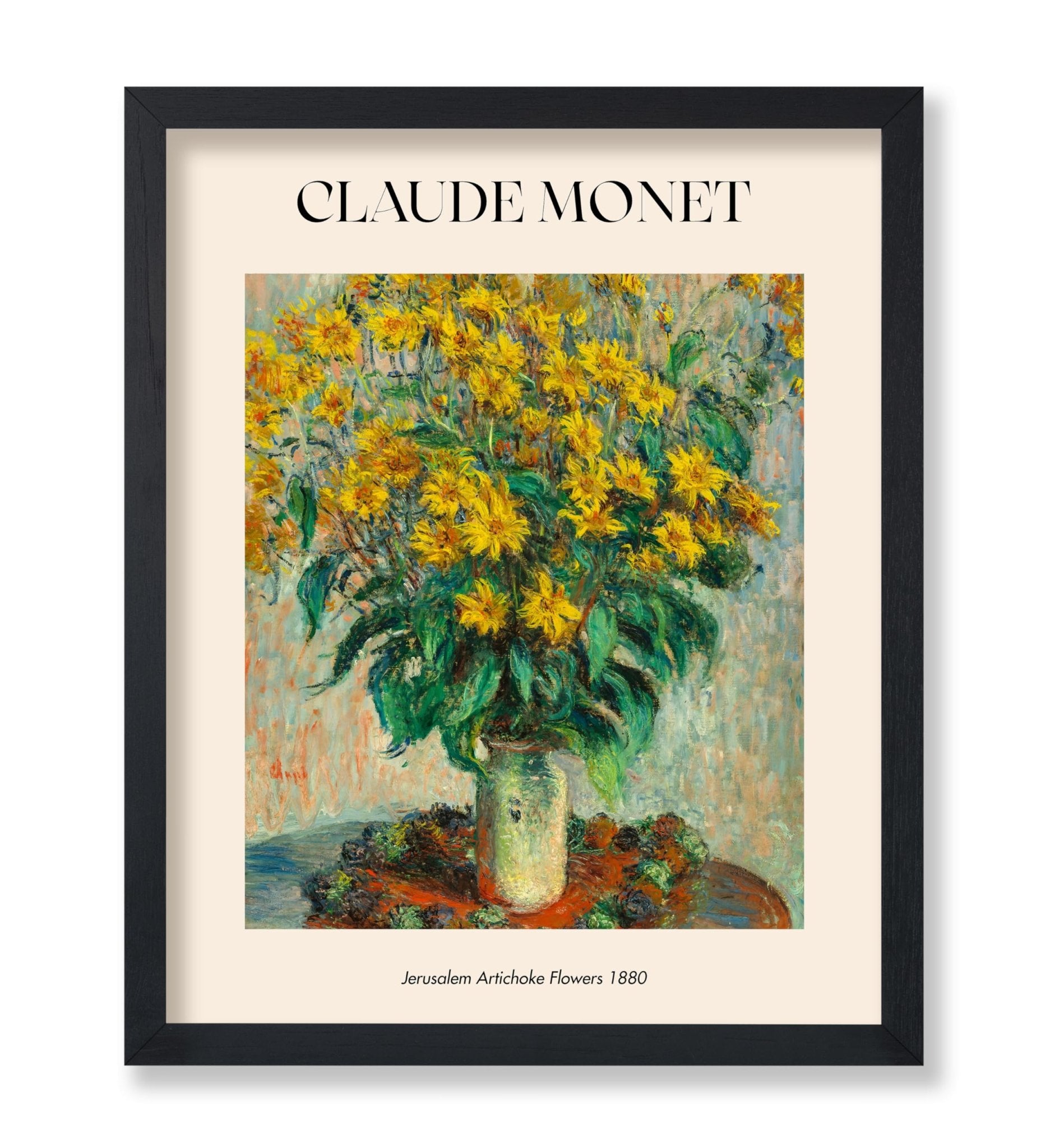 Claude Monet - Jerusalem Artichoke Flowers