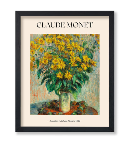 Claude Monet - Jerusalem Artichoke Flowers