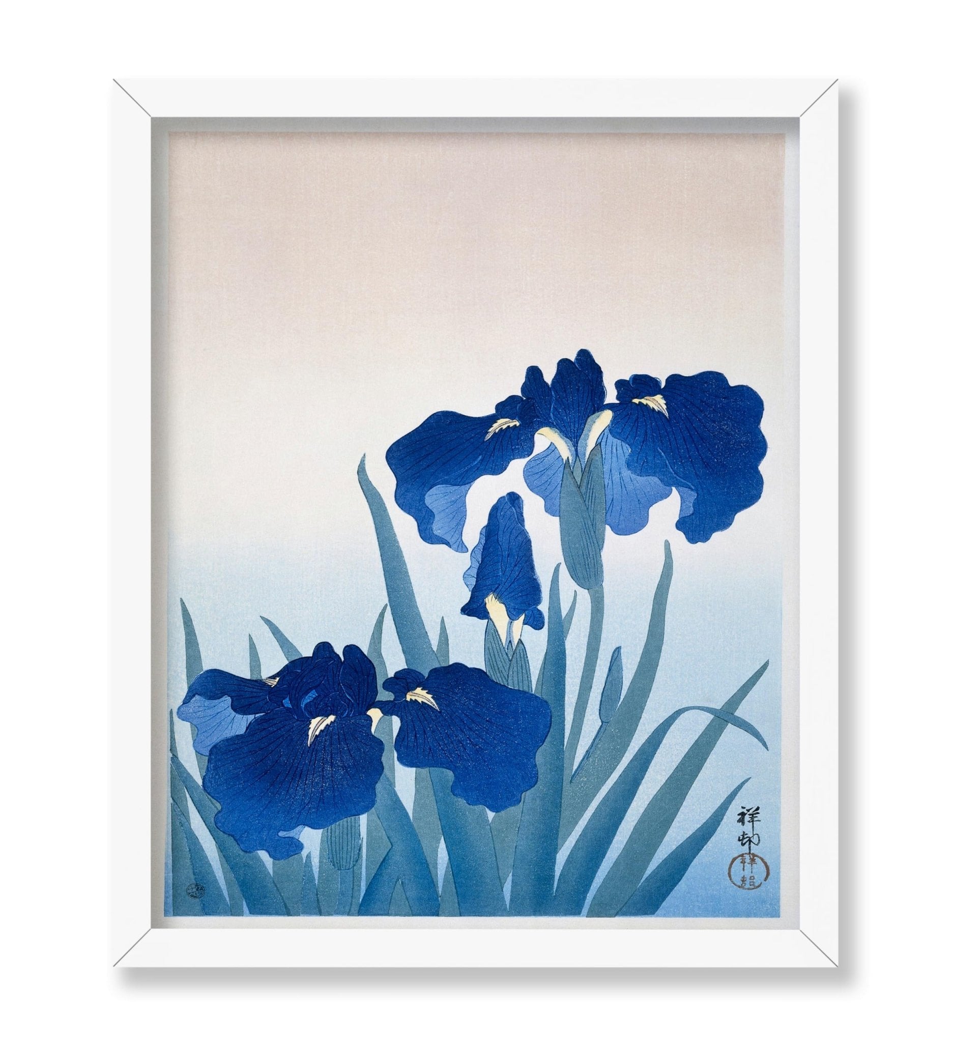 Ohara Koson - Iris Flowers No2