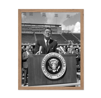 Kennedy at Rice University
