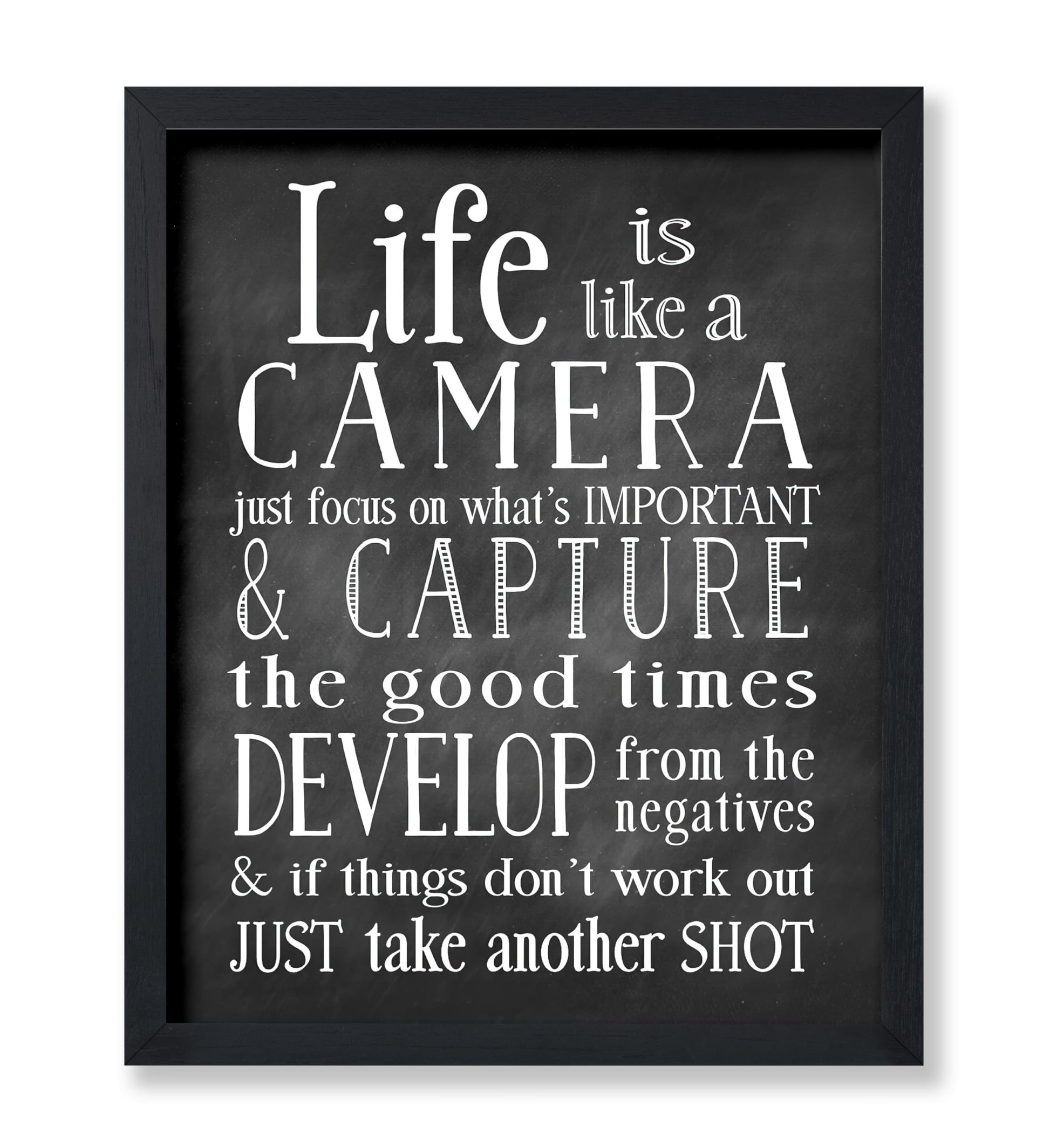 Life Is Like A Camera