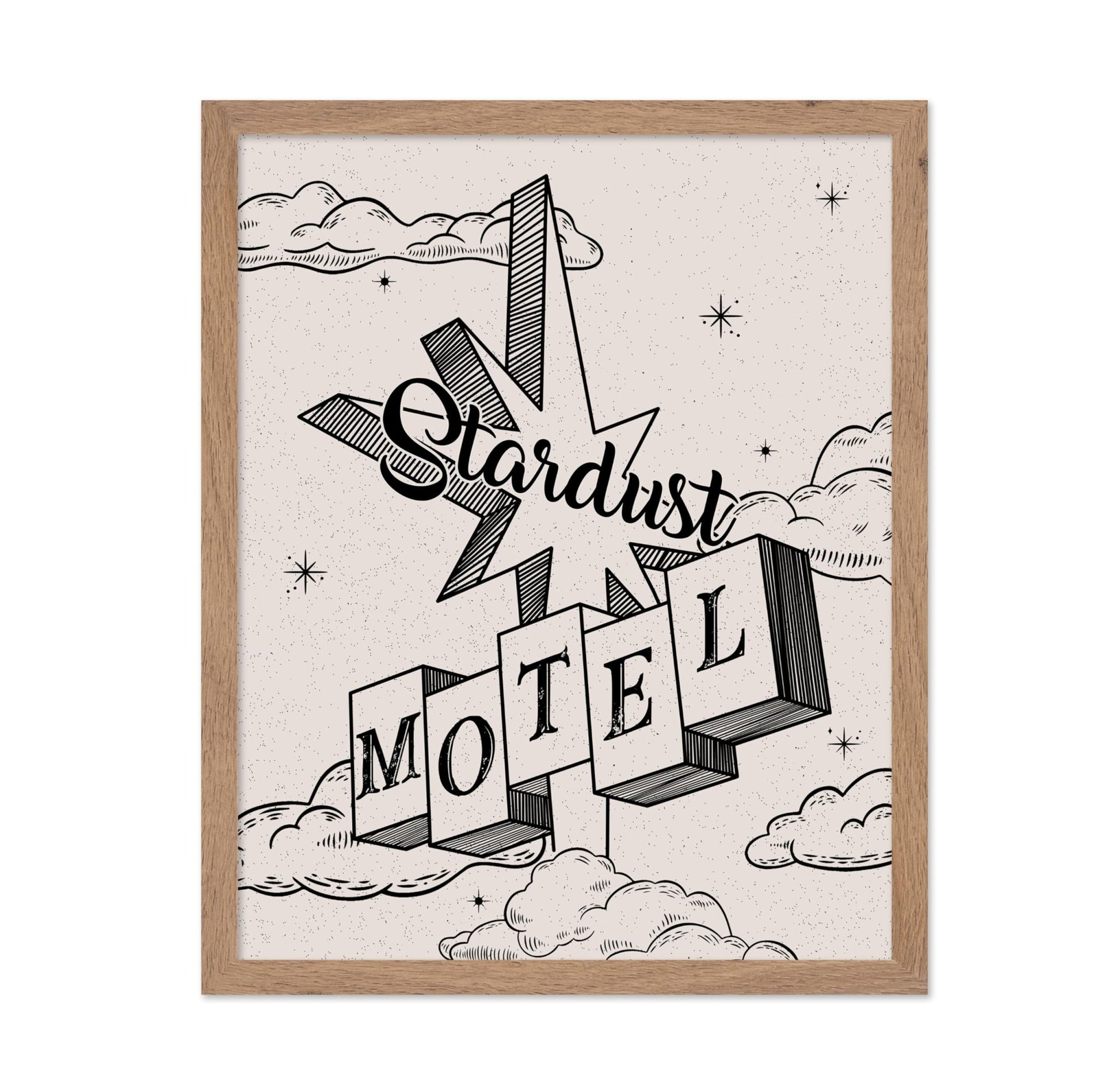 Beige Stardust Motel