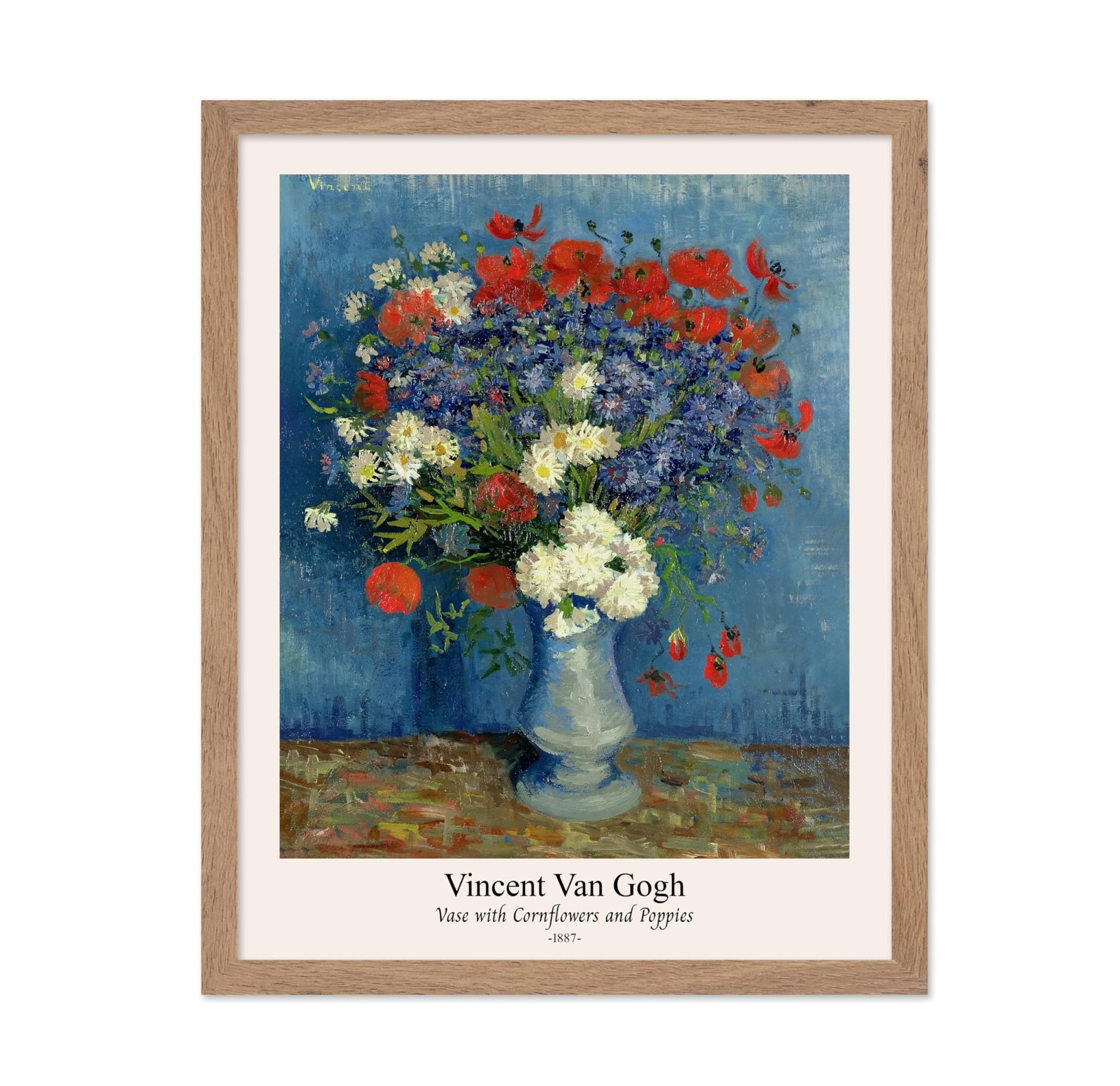 Van Gogh - Vase with Cornflowers